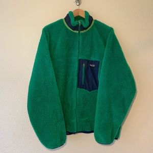 Vintage Patagonia Retro-X Jacket XL Green